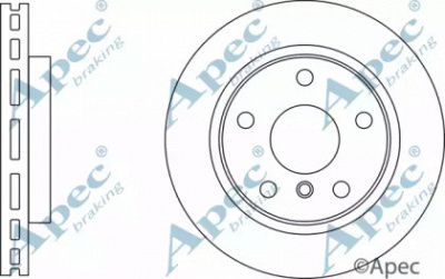 APEC BRAKING dsk3145 -  Тормозной диск